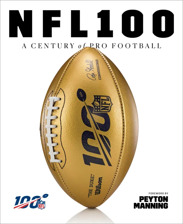 Abrams and Chronicle NFL 100 fotballbok innbundet sportshistorie
