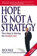Bokia Hope Is Not a Strategy bok brukt engelsk