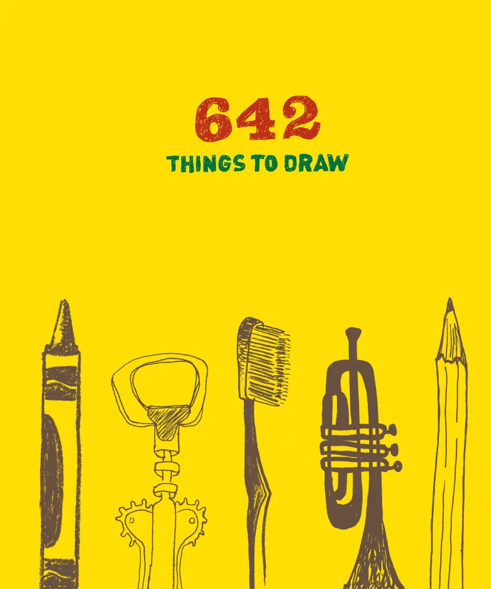 642 Things to Draw inspirasjonsbok tegnebok skissebok gave