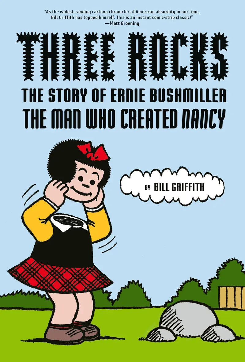Abrams and Chronicle Three Rocks Ernie Bushmiller tegneseriebok innbundet
