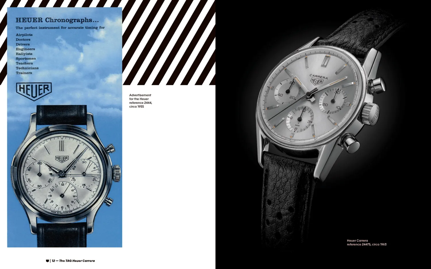 TAG Heuer Carrera innbundet klokkebok 1963-2023