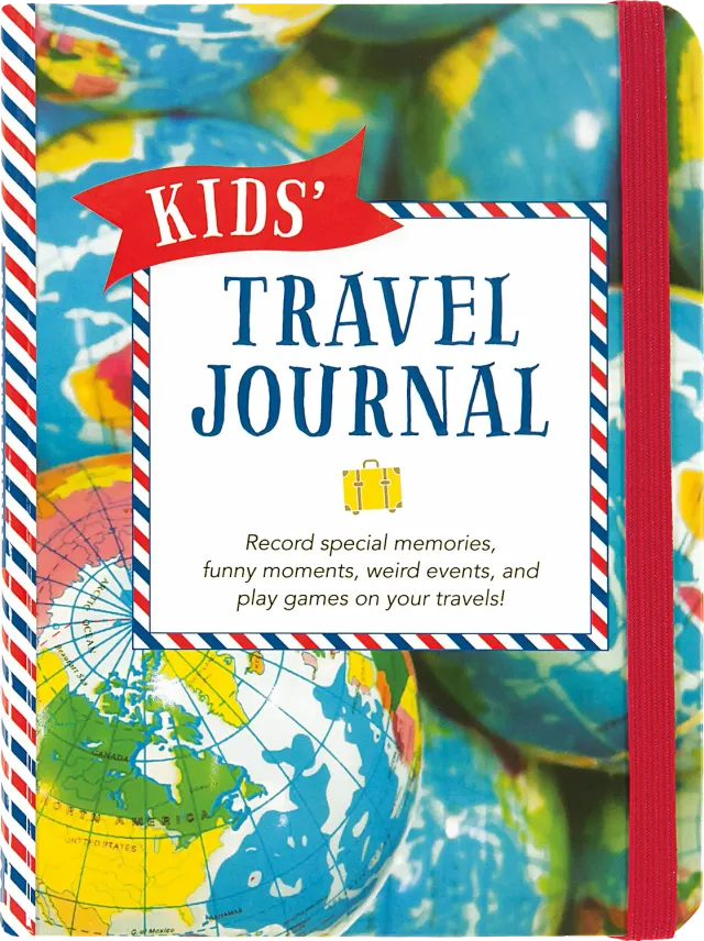 Peter Pauper Press Kids Travel Journal reisedagbok
