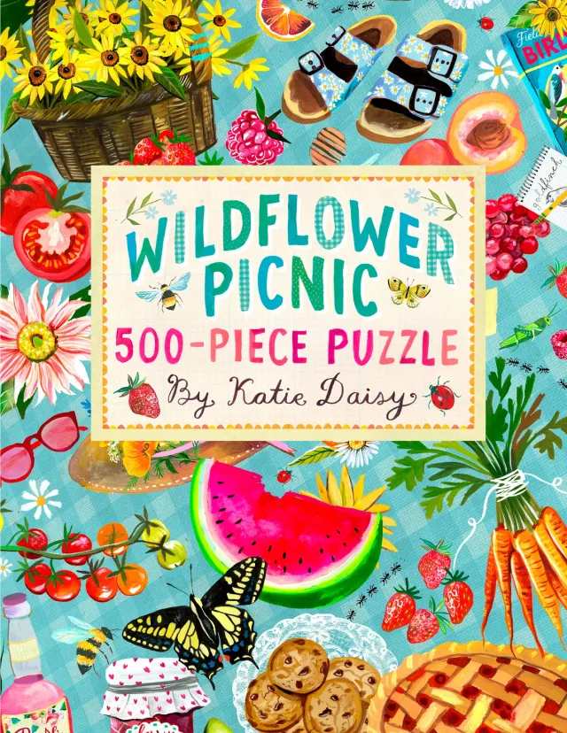 Chronicle Books Wildflower Picnic puslespill 500 brikker