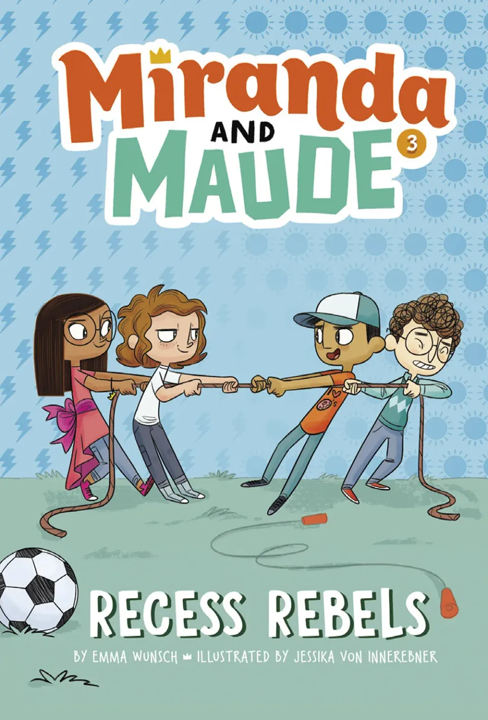 Abrams Miranda and Maude 3 Recess Rebels pocketbok barnebok