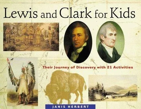 Bokia Lewis and Clark for kids bok barnebok
