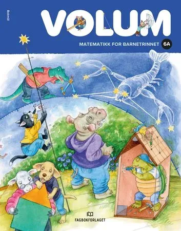 Bokia Volum 6A skolebok innbundet markeringer
