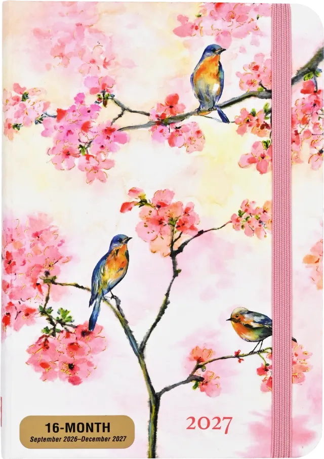Peter Pauper Press Cherry Blossoms ukeplanlegger 2027