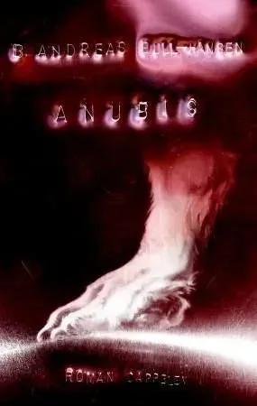 Bokia Anubis innbundet bok pent brukt dystopi