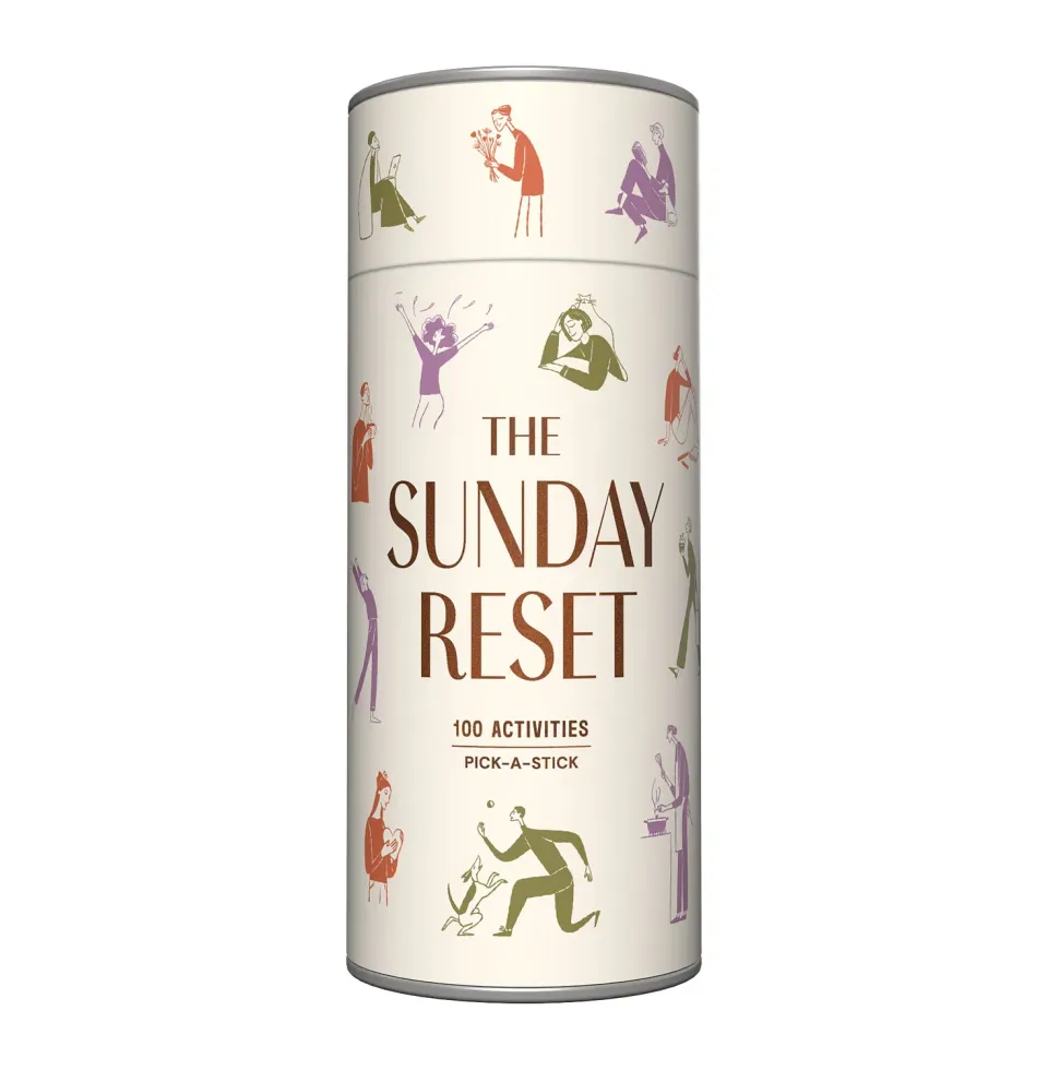 Abrams & Chronicle Books The Sunday Reset spill 100 pinner rutine