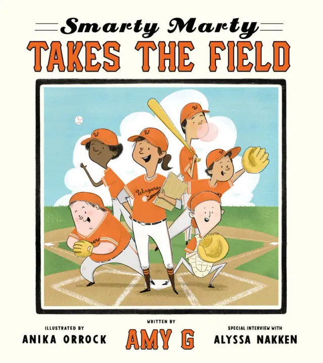 Smarty Marty Takes the Field bildebok innbundet engelsk