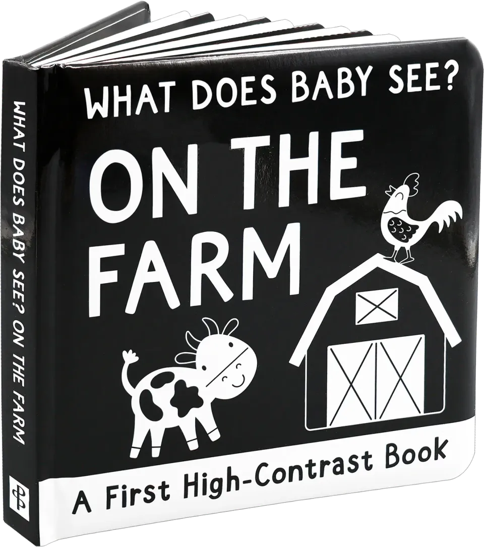 Peter Pauper Press What Does Baby See? On the Farm pekebok baby
