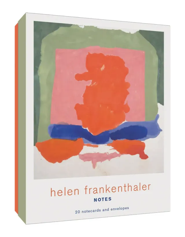 Abrams and Chronicle Helen Frankenthaler notatkort 20 kort kunst