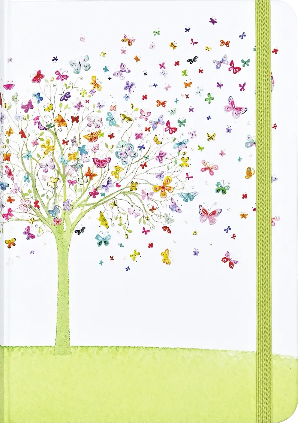 Peter Pauper Press Tree of Butterflies notatbok liten linjert