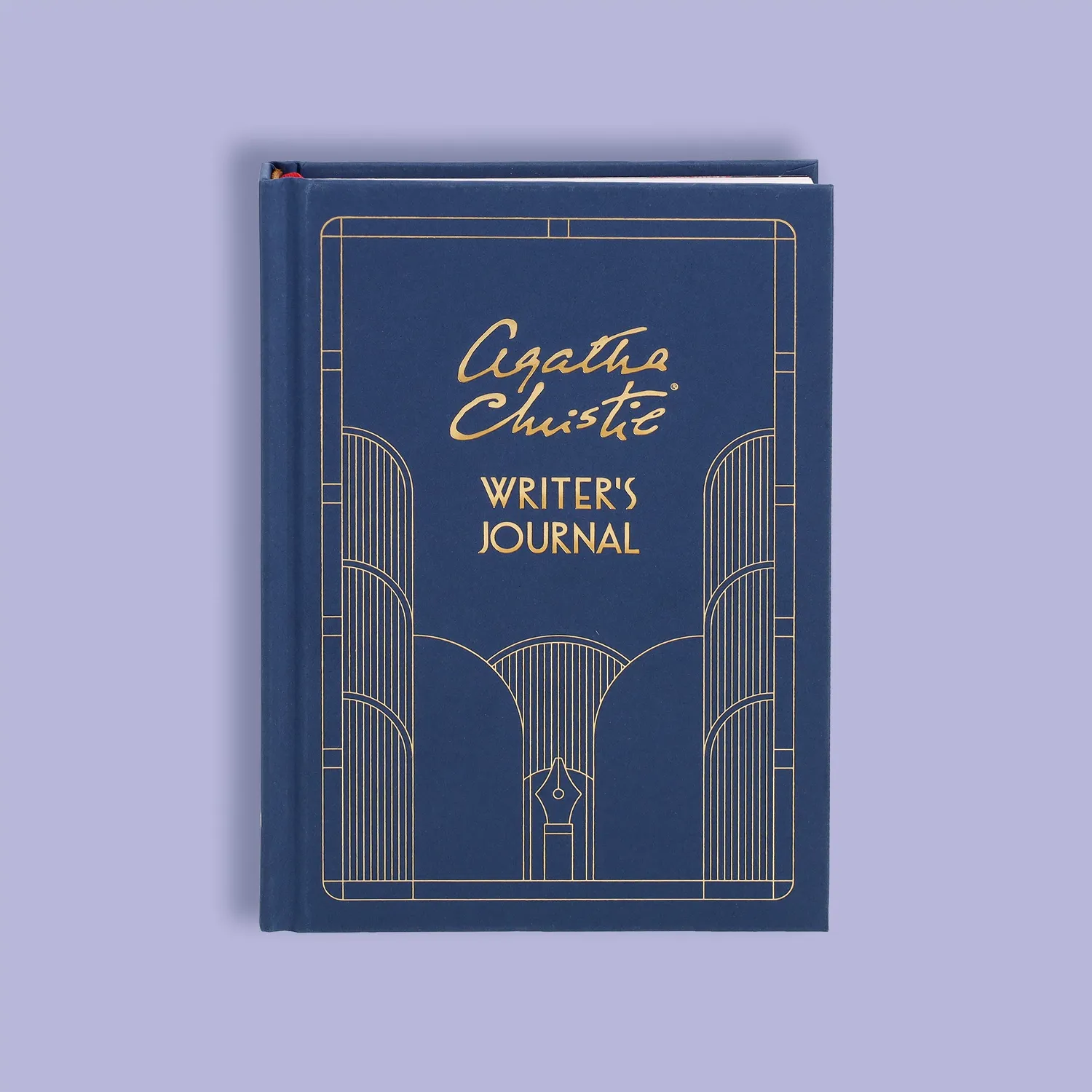 Chronicle Books Agatha Christie Writer's Journal notatbok linjert