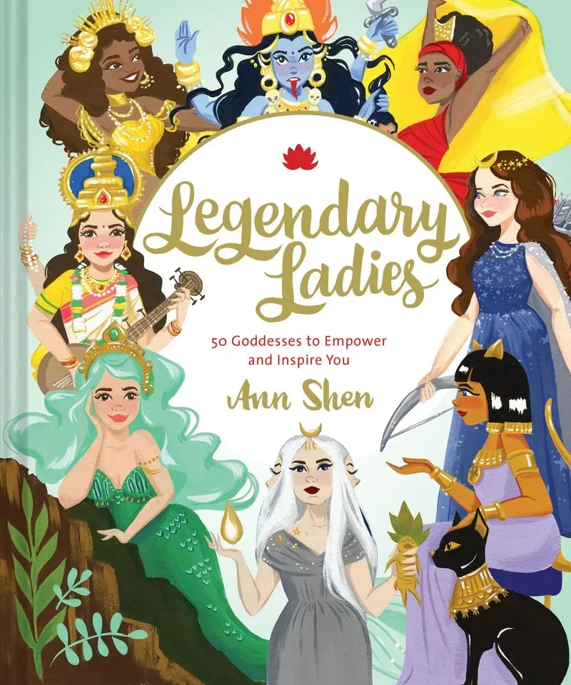 Chronicle Books Legendary Ladies 50 Goddesses innbundet gavebok