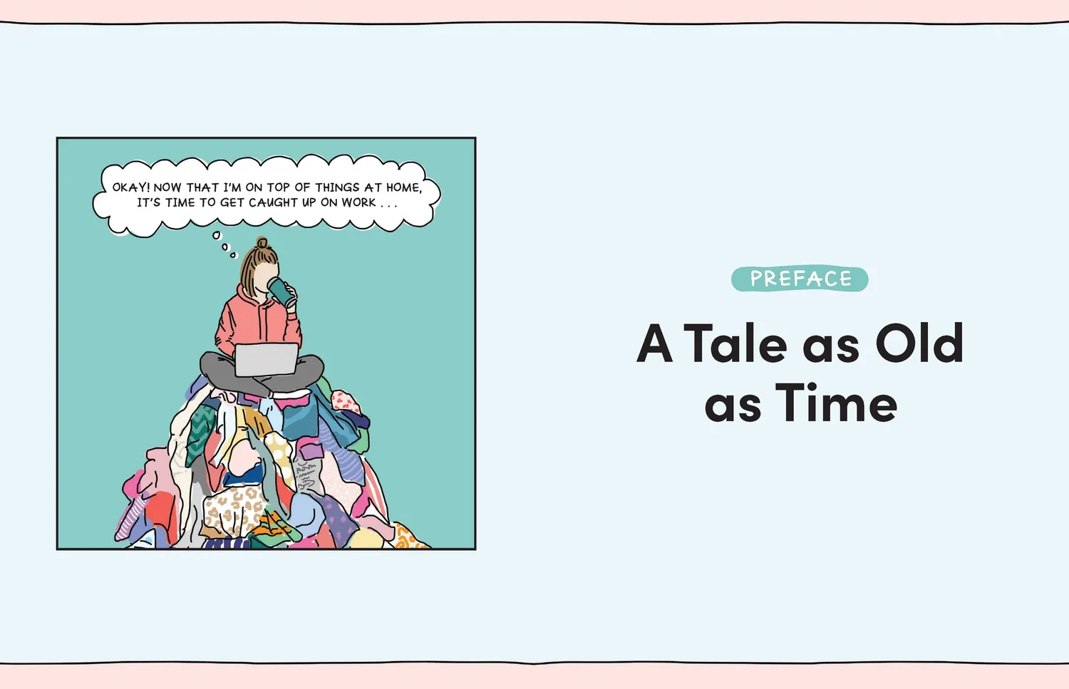 Chronicle Books Mama Needs a Minute tegneserie innbundet mamma