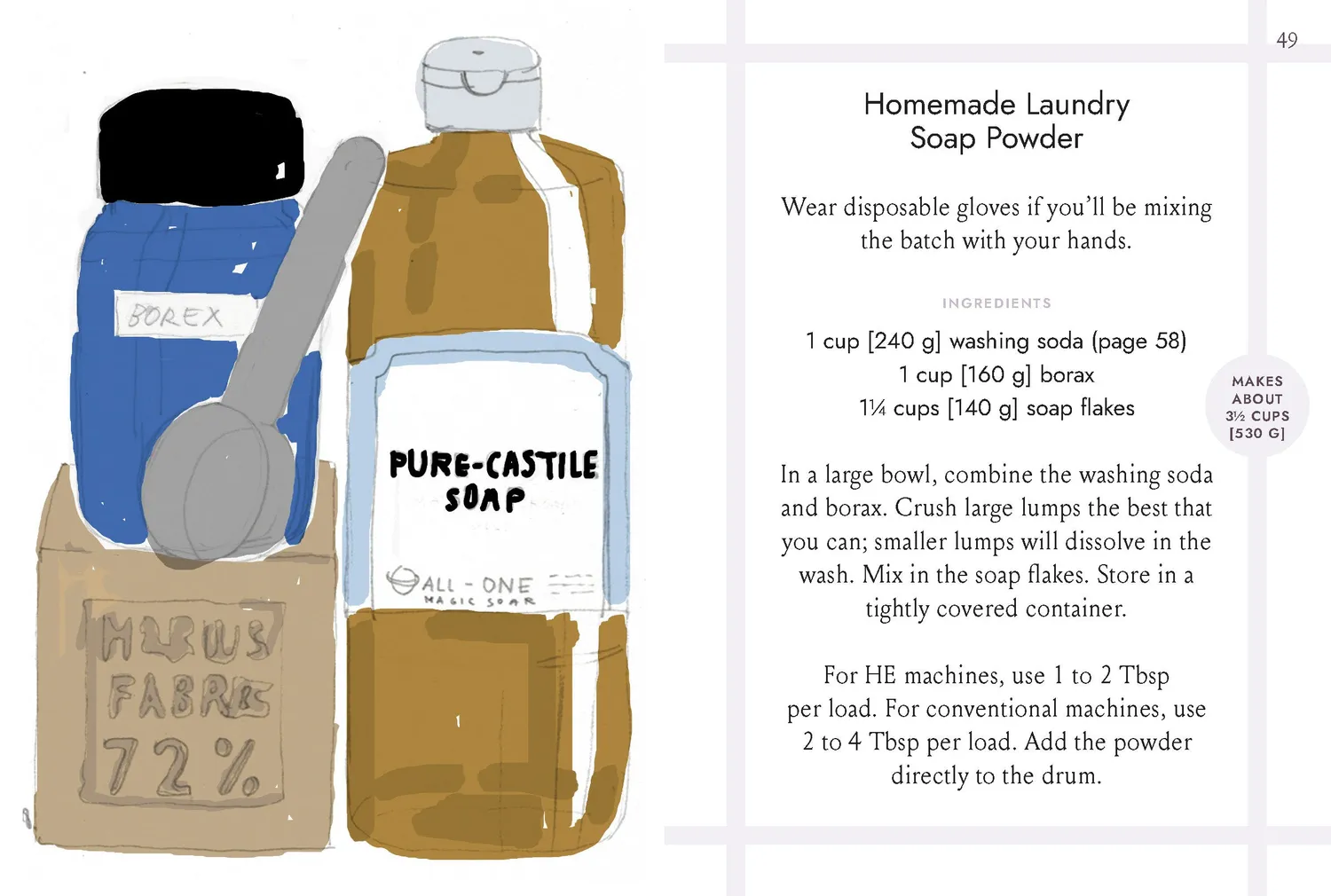 Petite Housekeeping Laundry klesvask guide innbundet engelsk