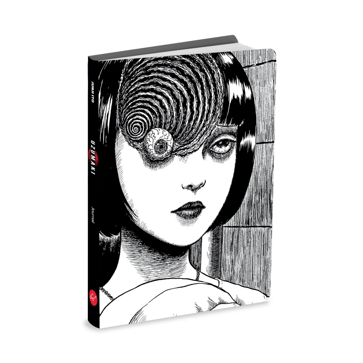 Junji Ito Uzumaki journal notatbok illustrert