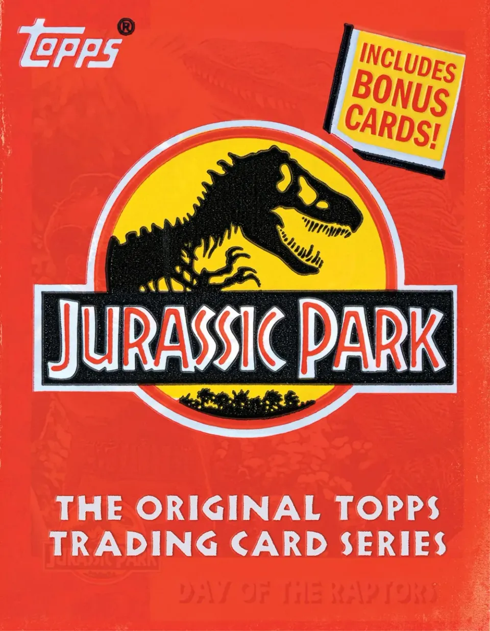 Abrams and Chronicle Jurassic Park Topps samlebok innbundet kort