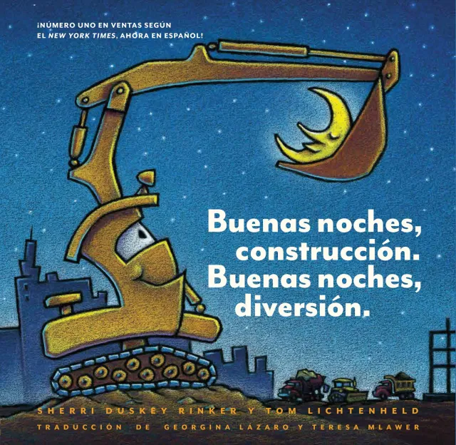 Chronicle Buenas noches construccion innbundet barnebok spansk
