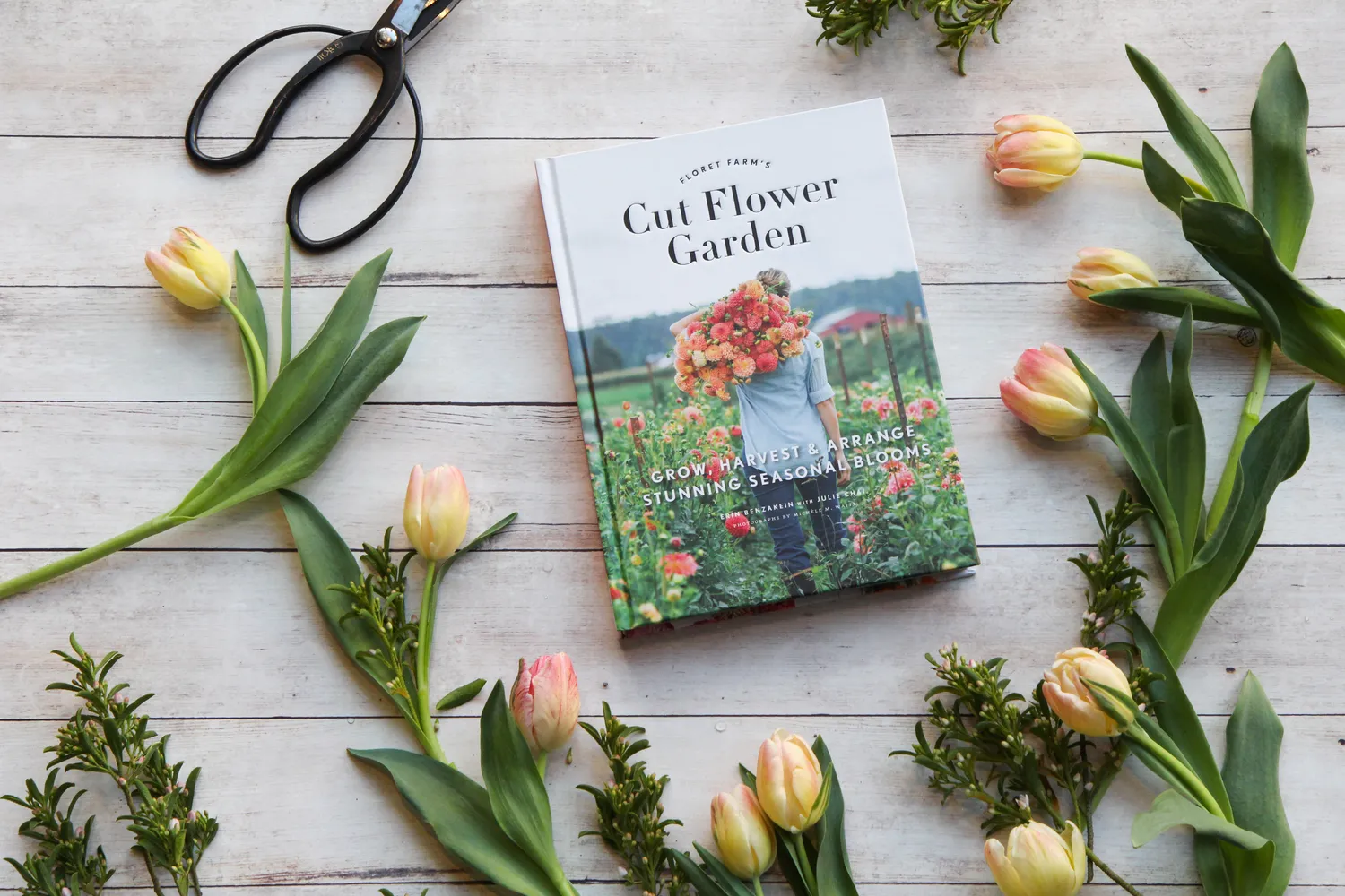 Abrams and Chronicle Floret Farm's Cut Flower Garden blomsterbok