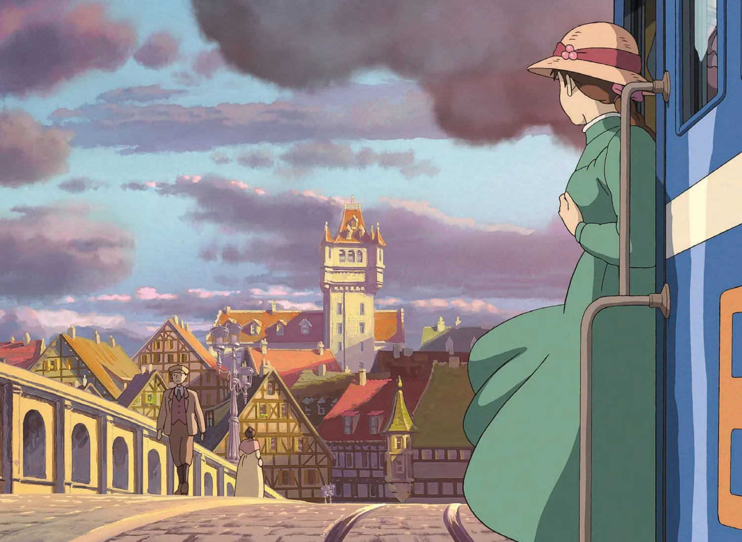 Studio Ghibli Howl's Moving Castle postkortbok 30 kort