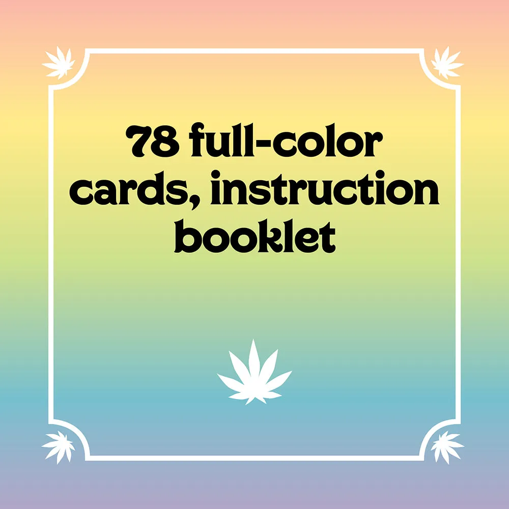 Abrams and Chronicle Pot Tarot tarotkort 78 kort guidebok