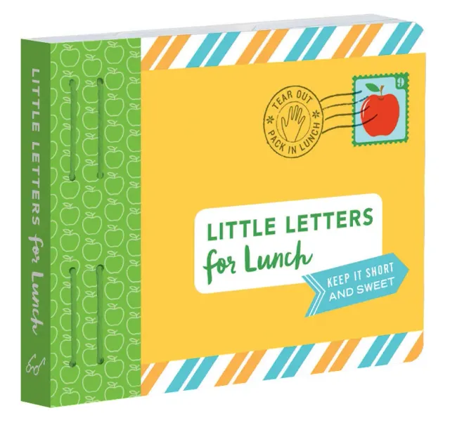 Abrams and Chronicle Little Letters for Lunch brevsett 75 stk