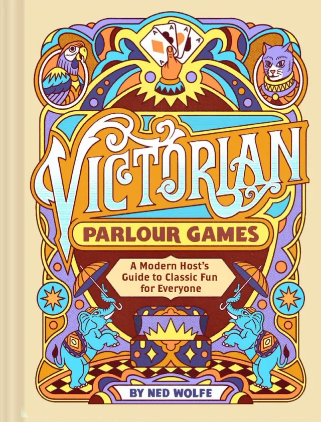 Chronicle Books Victorian Parlour Games spillbok fest