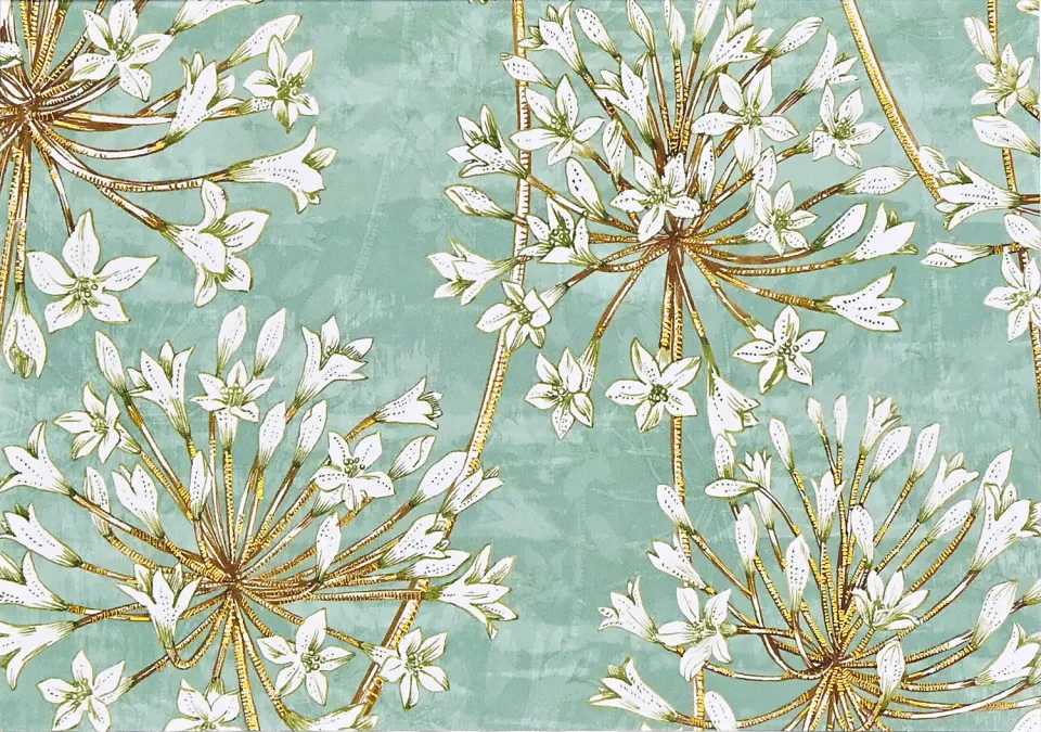 Peter Pauper Press Allium Blossoms notatkort 14-pk