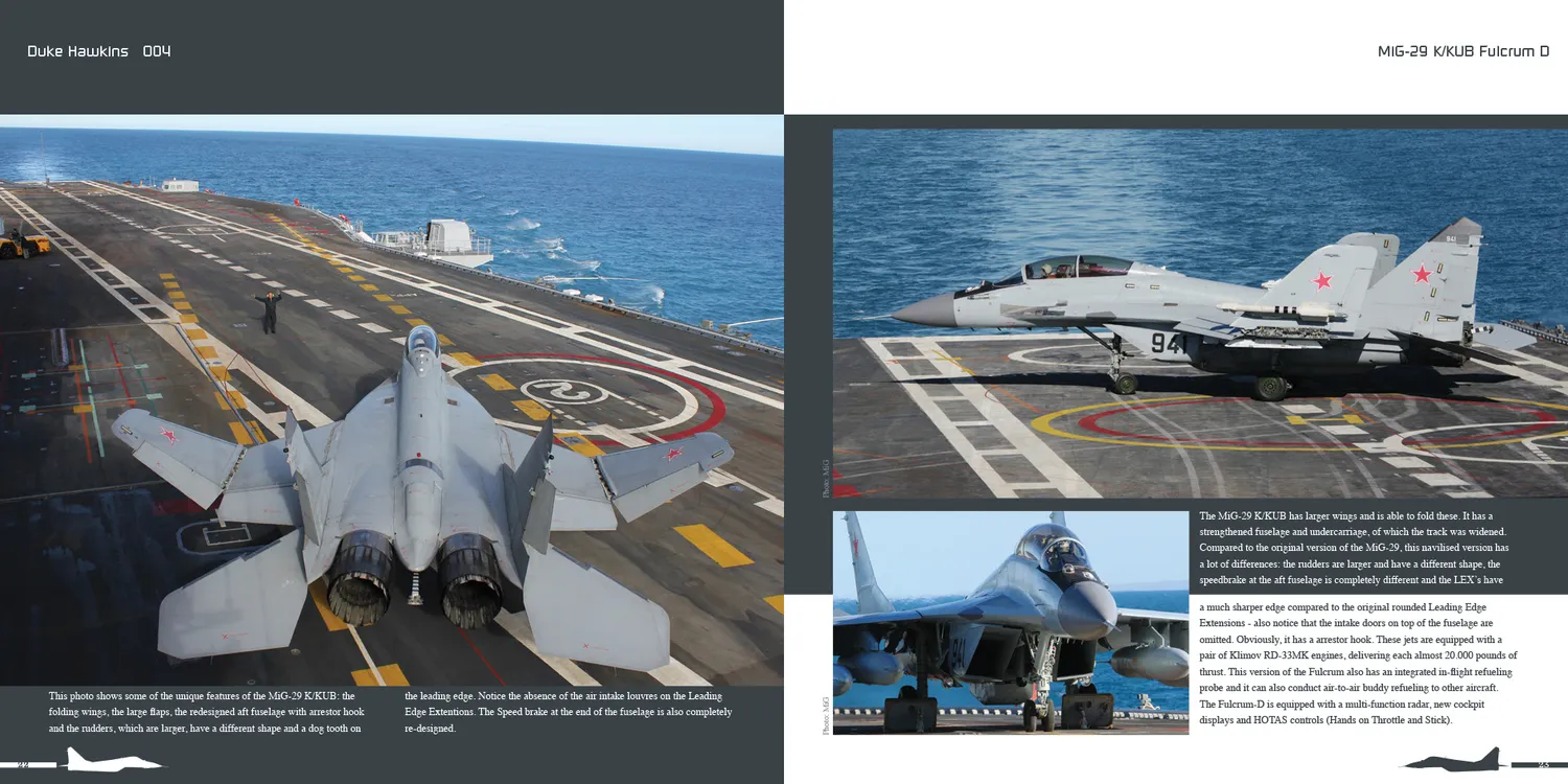 Duke Hawkins MiG-29 Fulcrum bok 116 sider jagerfly