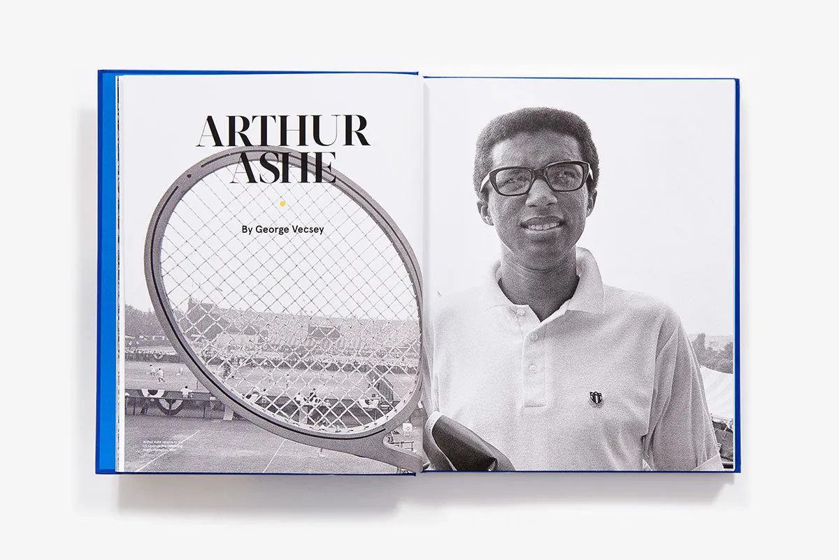 Abrams US Open 50 Years innbundet tennisbok jubileumsutgave