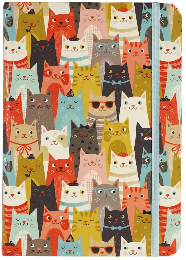 Peter Pauper Press Cats journal notatbok linjert katt