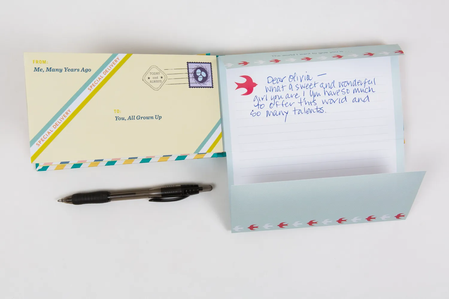 Abrams and Chronicle Letters to My Baby brevsett 12 brev