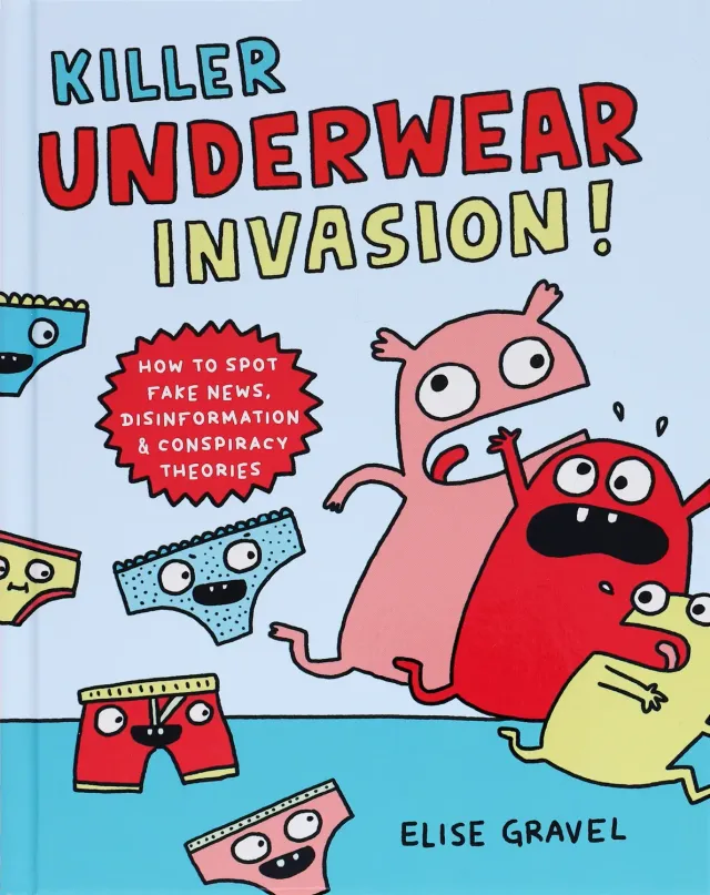 Abrams and Chronicle Killer Underwear Invasion barnebok innbundet 8-12 år