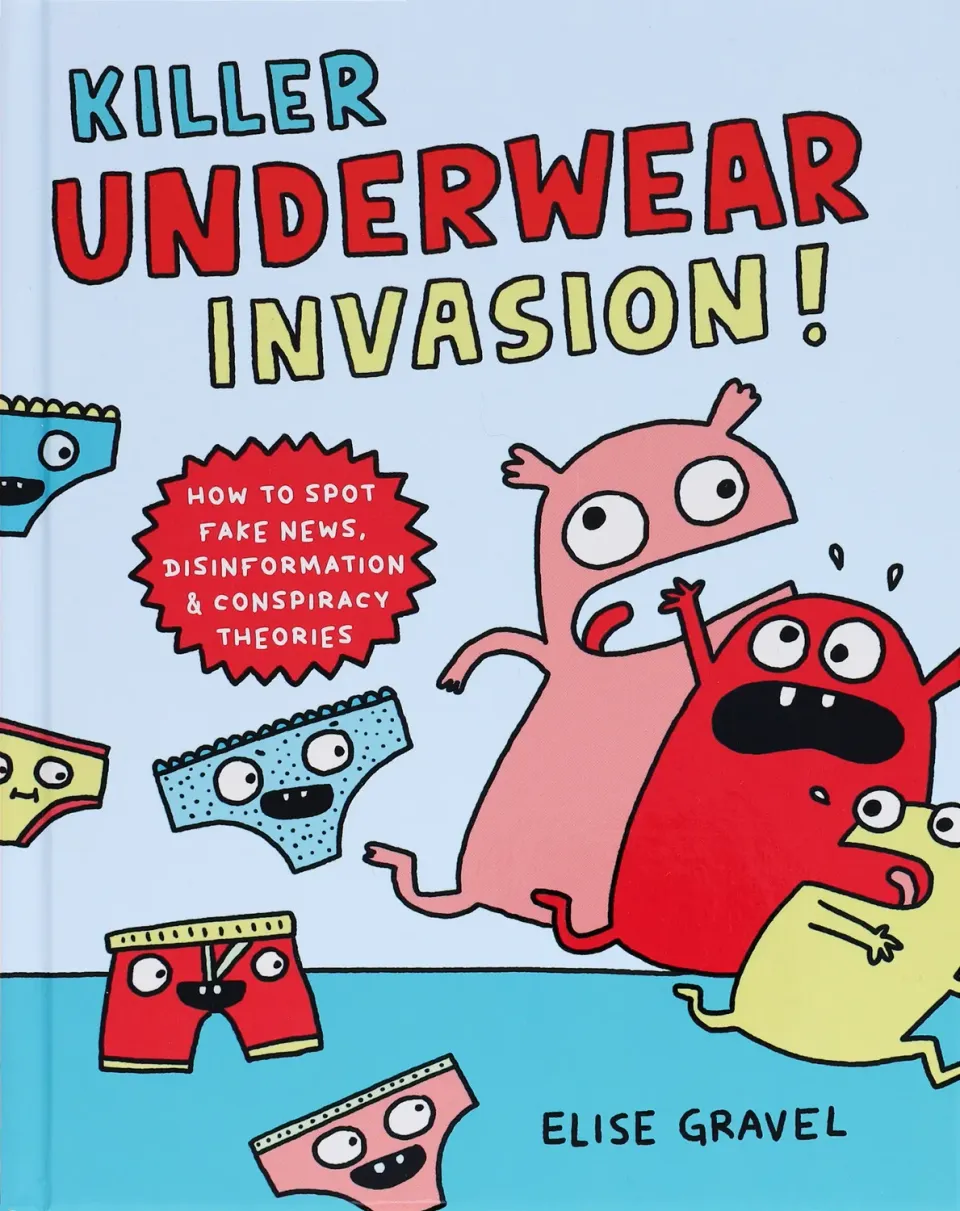 Abrams and Chronicle Killer Underwear Invasion barnebok innbundet 8-12 år