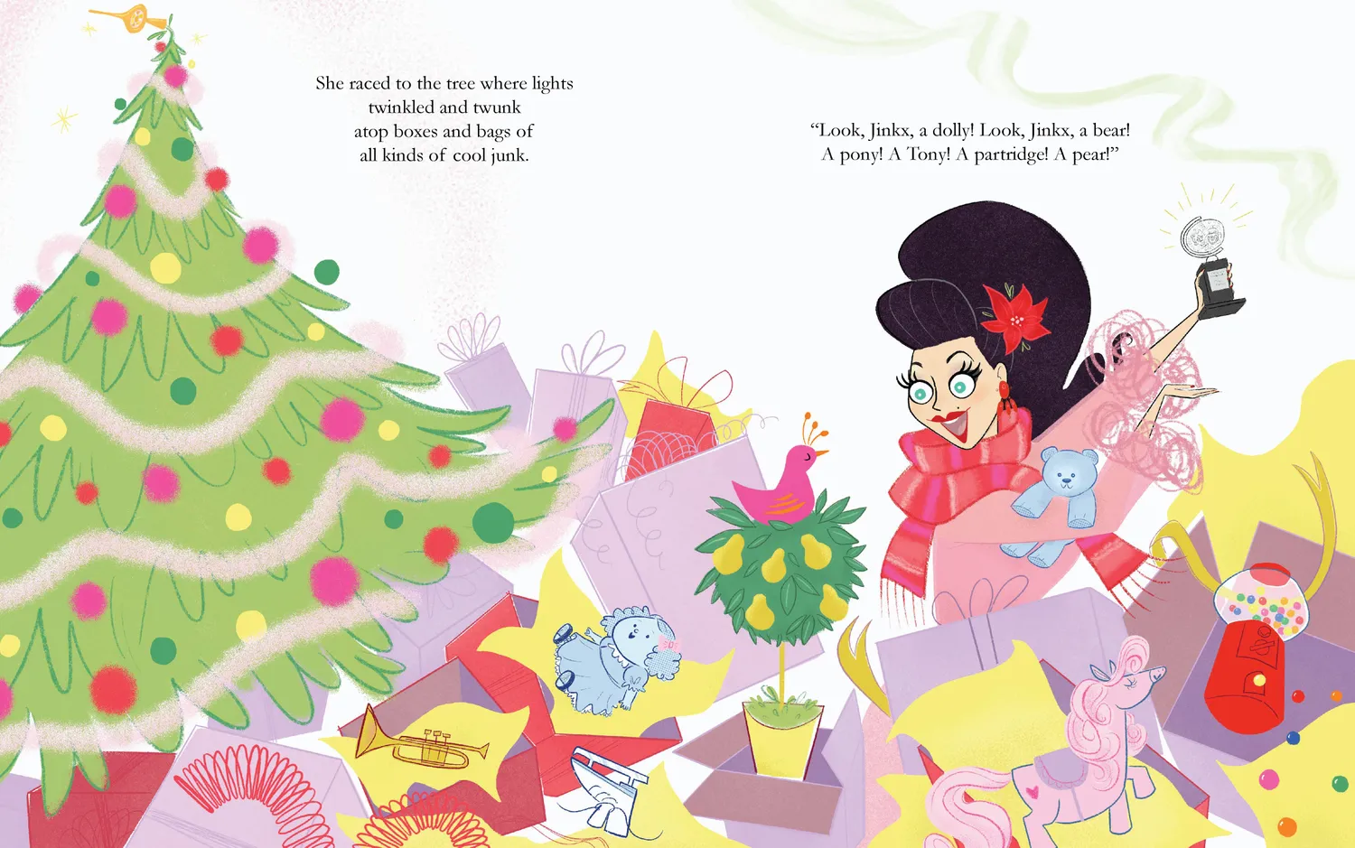 Jinkx & DeLa How the Queens Made Christmas innbundet julebok