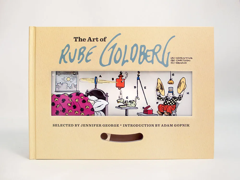 Abrams The Art of Rube Goldberg innbundet bok illustrert