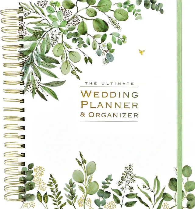 Peter Pauper Press Ultimate Wedding Planner bryllupsplanlegger Eucalyptus