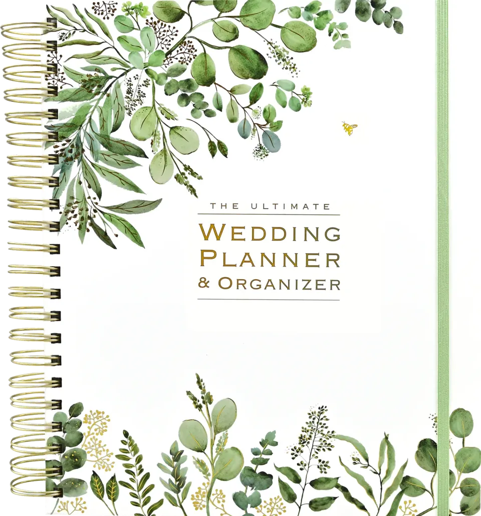 Peter Pauper Press Ultimate Wedding Planner bryllupsplanlegger Eucalyptus