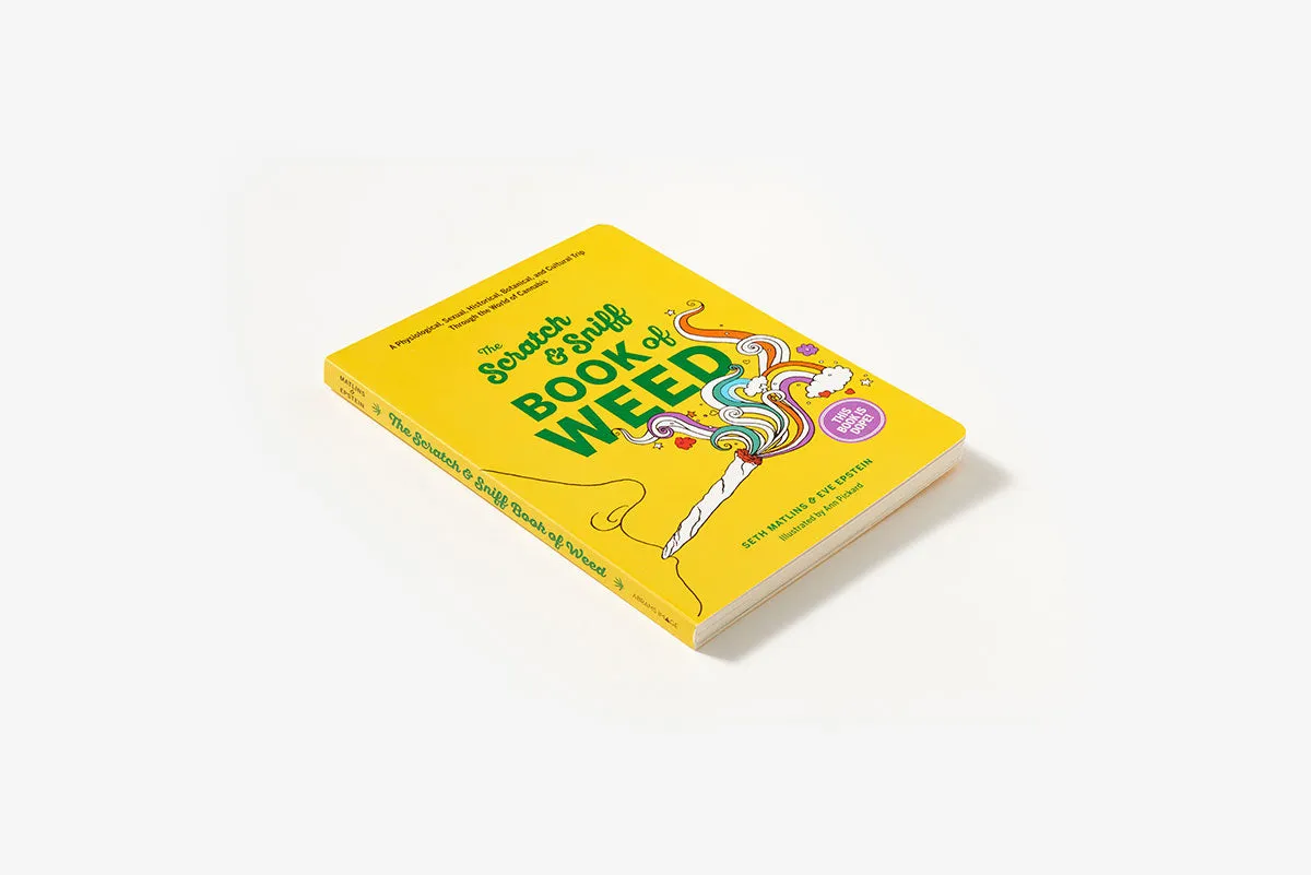 Abrams Image Scratch Sniff Book of Weed innbundet gavebok