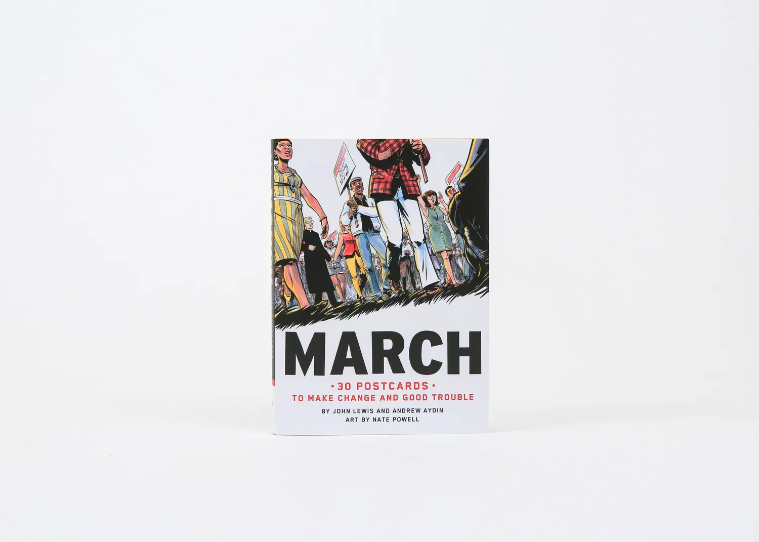 Chronicle Books March postkortbok 30 postkort aktivisme