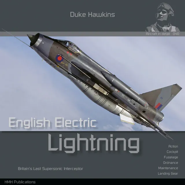 Duke Hawkins English Electric Lightning bok 140 sider