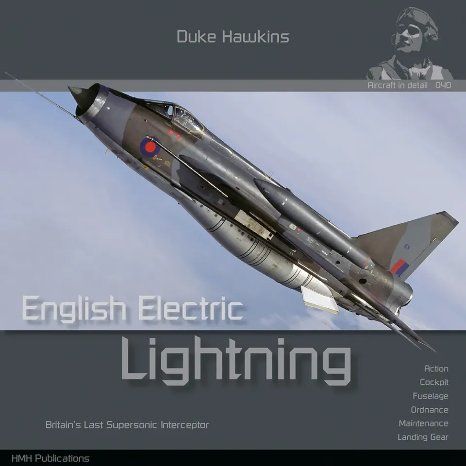 Duke Hawkins English Electric Lightning bok 140 sider