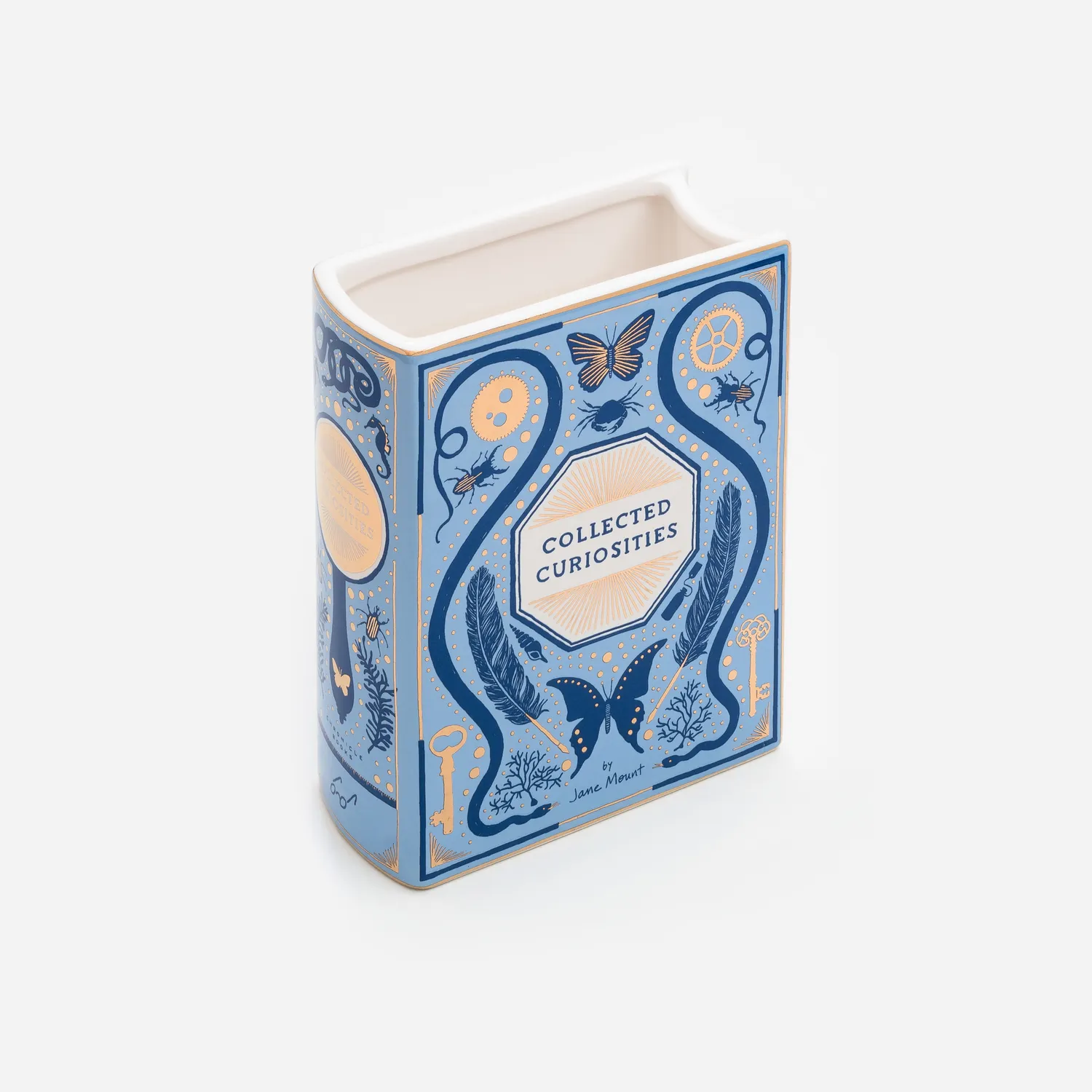 Chronicle Bibliophile Collected Curiosities keramikkvase gave