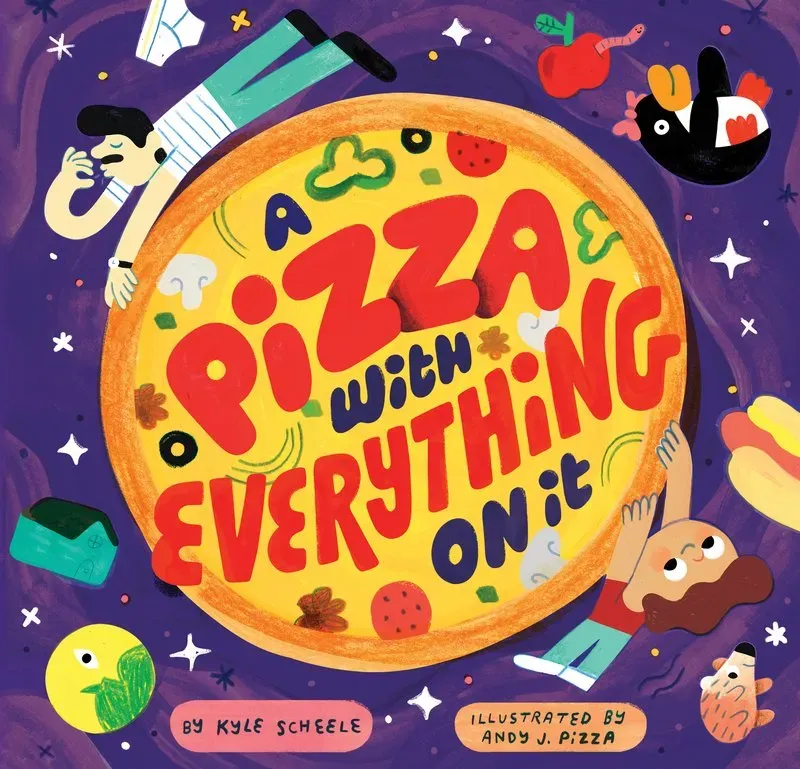 Chronicle A Pizza with Everything on It bildebok innbundet