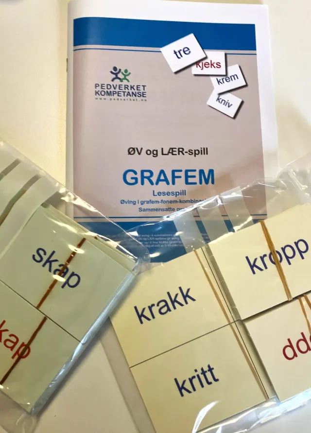 Hogrefe Grunnlaget Grafem lottospill 859-693 grafem-fonem