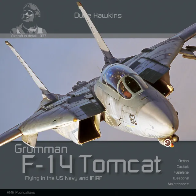 Duke Hawkins Grumman F-14 Tomcat bok 220 sider