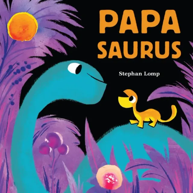 Abrams and Chronicle Papasaurus pekebook dinosaur pappabok