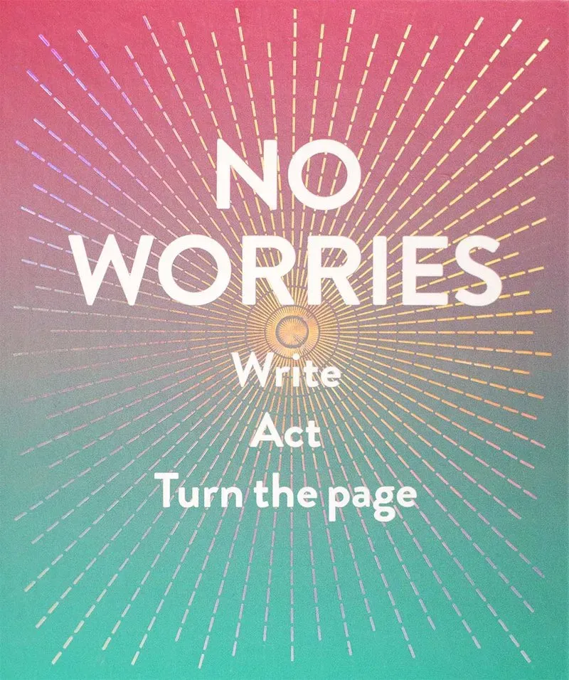 Abrams Noterie No Worries dagbok bekymringer